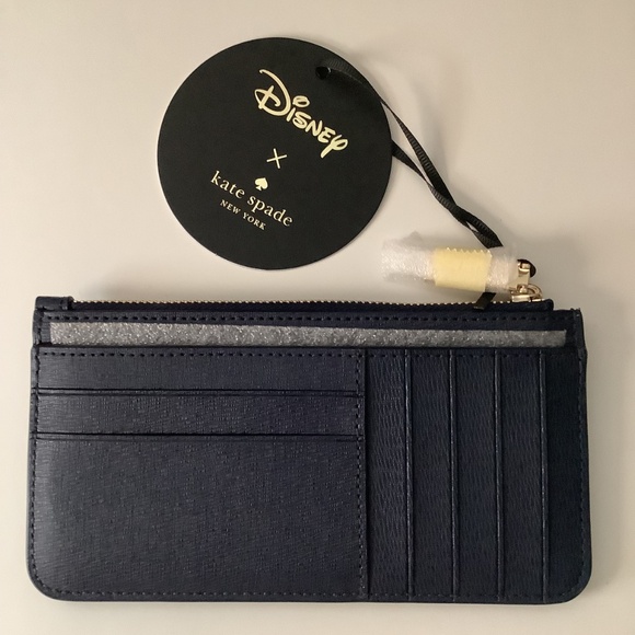 Kate Spade Disney X Kate Spade Lady And The Tramp Large Card Holder KH620 NWT - Picture 6 of 6